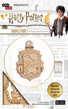 portada Incredibuilds Emblematics: Harry Potter: Hufflepuff (in English)