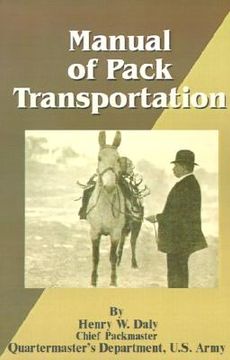 portada manual of pack transportation (en Inglés)