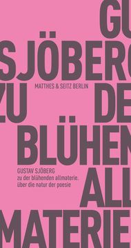 portada Zu der Blühenden Allmaterie (en Alemán)
