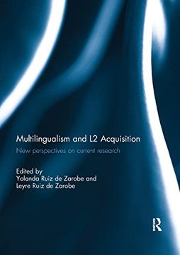 portada Multilingualism and l2 Acquisition: New Perspectives on Current Research (in English)