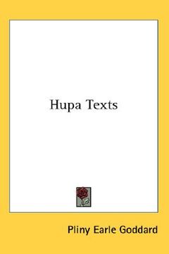 portada hupa texts (en Inglés)