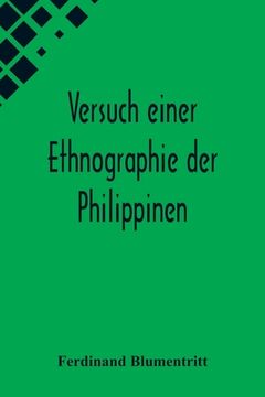 portada Versuch einer Ethnographie der Philippinen (en Alemán)