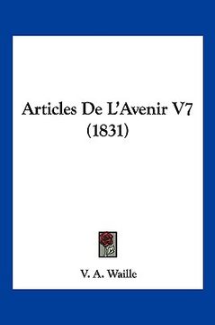 portada Articles De L'Avenir V7 (1831) (in French)
