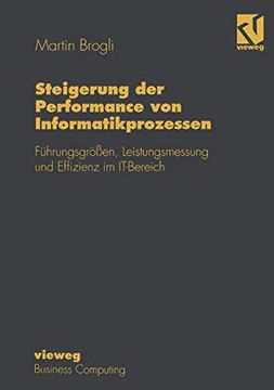 portada Steigerung Der Performance Von Informatikprozessen: Führungsgrößen, Leistungsmessung Und Effizienz Im It-Bereich (en Alemán)