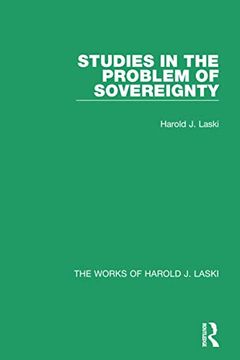 portada Studies in the Problem of Sovereignty (Works of Harold J. Laski) (en Inglés)