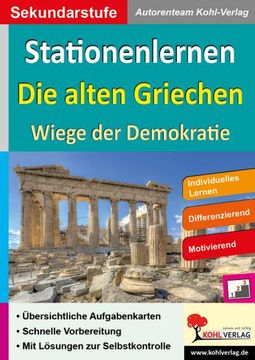 portada Stationenlernen die Alten Griechen (en Alemán)