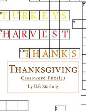 portada Thanksgiving: Crossword Puzzles (en Inglés)