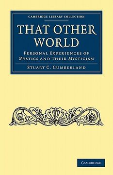 portada That Other World Paperback (Cambridge Library Collection - Spiritualism and Esoteric Knowledge) (in English)