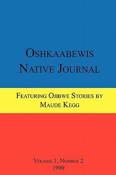 portada oshkaabewis native journal (vol. 1, no. 2) (en Inglés)