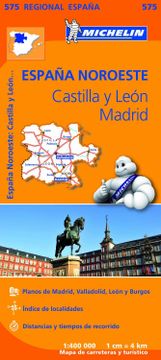 portada Castilla y Leon, Madrid - Michelin Regional map 575 (Michelin Regional Maps)
