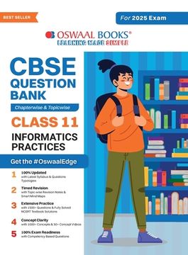 portada Oswaal CBSE Question Bank Class 11 Information Practices, Chapterwise and Topicwise Solved Papers For 2025 Exams (en Inglés)