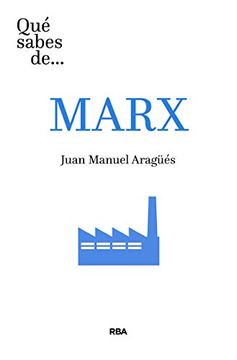 portada Qué Sabes de Marx