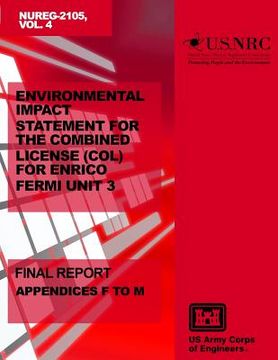 portada Environmental Impact Statement for the Combined License (COL) for Enrico Fermi Unit 3: Final Report (en Inglés)