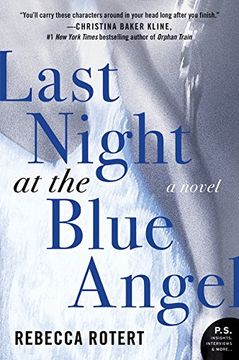 portada Last Night at the Blue Angel: A Novel (en Inglés)