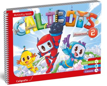 portada Calibots Activity Book 2 (Kinder) (in Spanish)