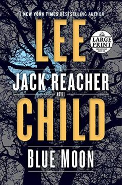 portada Blue Moon: A Jack Reacher Novel (Random House Large Print) (in English)