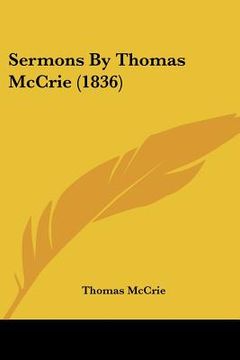 portada sermons by thomas mccrie (1836)