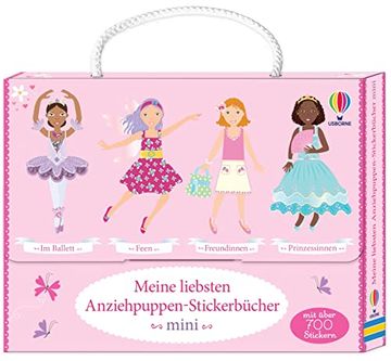 portada Meine Liebsten Anziehpuppen-Stickerbücher Mini (in German)