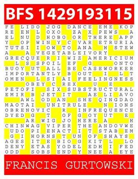 portada Bfs 1429193115: A BFS Puzzle (en Inglés)