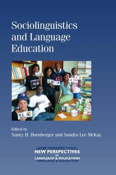 portada Sociolinguistics and Language Education (New Perspectives on Language and Education) (in English)