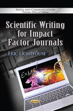 portada Scientific Writing for Impact Factor Journals (en Inglés)