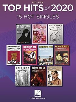 portada Top Hits of 2020 - 15 hot Singles - Easy Guitar (in French)
