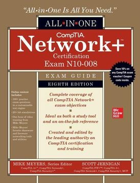 portada Comptia Network+ Certification All-In-One Exam Guide, Eighth Edition (Exam N10-008) (in English)