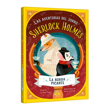 portada Las aventuras del zorro Sherlock Holmes. La bebida picante