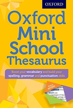 portada Oxford Mini School Thesaurus (Oxford Dictionary) (en Inglés)