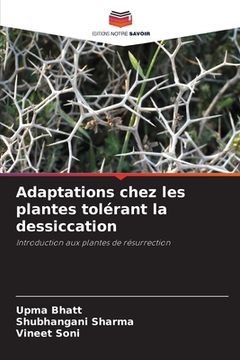 portada Adaptations chez les plantes tolérant la dessiccation (en Francés)