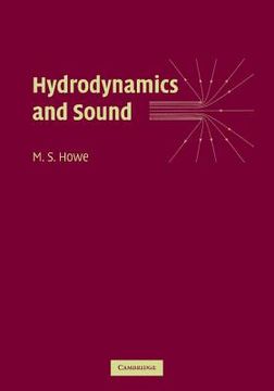portada Hydrodynamics and Sound (en Inglés)