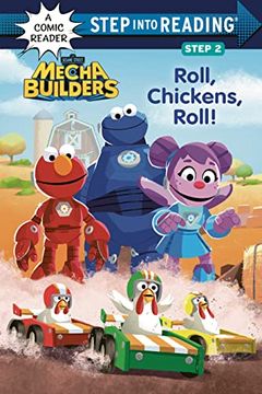 portada Roll, Chickens, Roll! (Sesame Street Mecha Builders) (Step Into Reading) (in English)