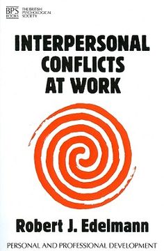 portada interpersonal conflicts at work