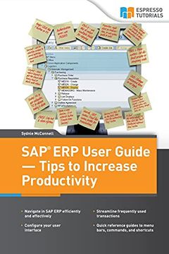 portada Sap erp User Guide - Tips to Increase Productivity (en Inglés)