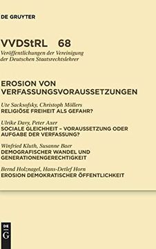 portada Erosion von Verfassungsvoraussetzungen (en Alemán)