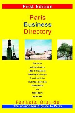 portada paris business directory (en Inglés)