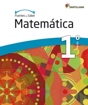 portada Matemática 1 Medio Puentes del Saber (Texto Del Alumno + Cuaderno De Actividades) Novedad