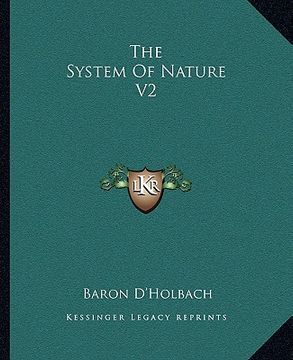 portada the system of nature v2 (en Inglés)