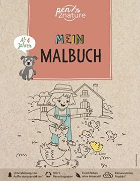 portada Mein Malbuch Bauernhof. Für Kinder ab 4 Jahren Pen2Nature: 100% Recyclingpapier Klimaneutrale Produktion Unterstützt Aufforstungsprojekte (in German)