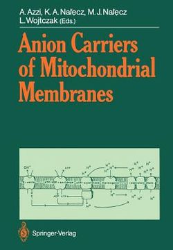portada anion carriers of mitochondrial membranes (in English)