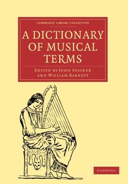portada A Dictionary of Musical Terms Paperback (Cambridge Library Collection - Music) (in English)