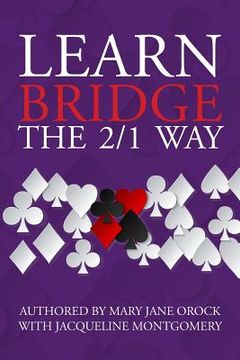 portada Learn Bridge The 2/1 Way (en Inglés)