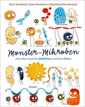 portada Monster-Mikroben: Alles Über Nützliche Bakterien und Fiese Viren (in German)
