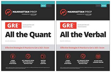 portada All the GRE: Effective Strategies & Practice from 99th Percentile Instructors (en Inglés)