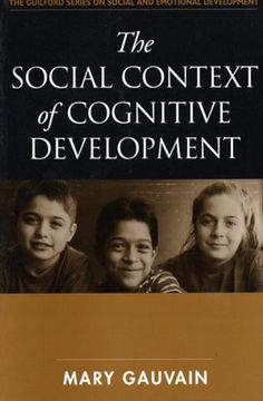 portada the social context of cognitive development (in English)