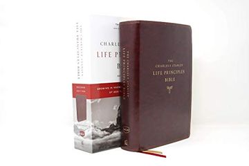 portada Nkjv, Charles f. Stanley Life Principles Bible, 2nd Edition, Leathersoft, Burgundy, Comfort Print: Growing in Knowledge and Understanding of god Throu (in English)