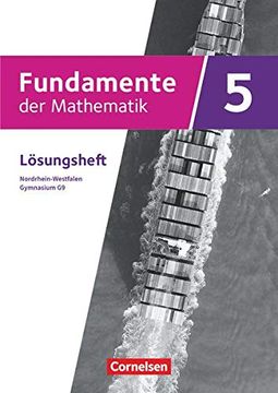 portada Fundamente der Mathematik - Nordrhein-Westfalen - Ausgabe 2019 - 5. Schuljahr: Lösungen zum Schulbuch (en Alemán)