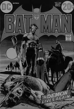 portada Batman: La Saga de Ra'S al Ghul - Edición Deluxe en Blanco y Negro (in Spanish)
