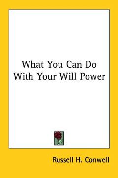 portada what you can do with your will power (en Inglés)