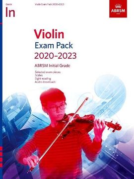 portada Violin Exam Pack 2020-2023, Initial Grade: Score & Part, With Audio (Abrsm Exam Pieces) (en Inglés)